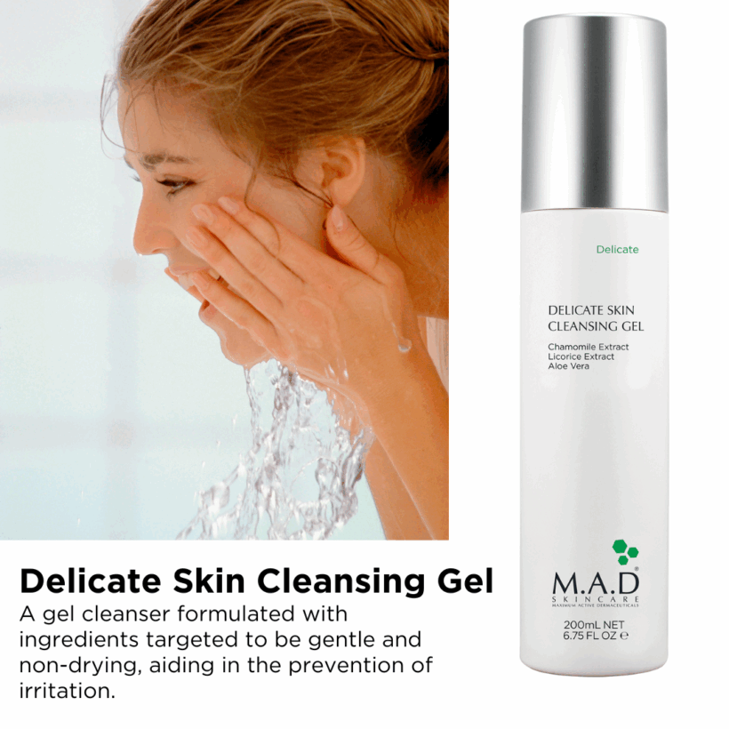 Delicate Skin Cleansing Gel Peoduct Description