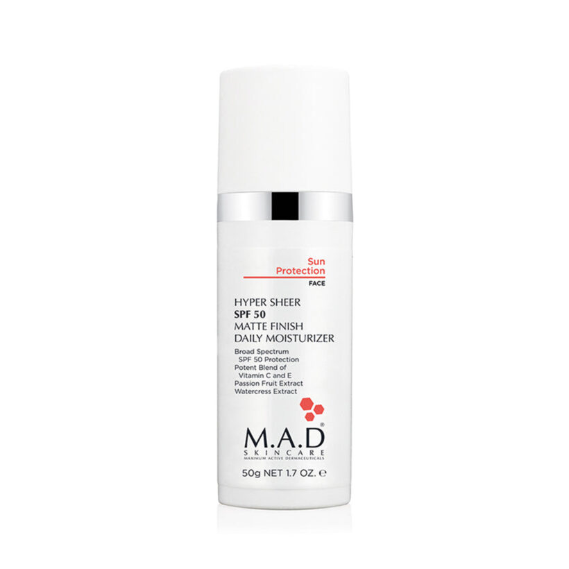 Hyper Sheer Spf 50 Matte Finish Daily Moisturizer
