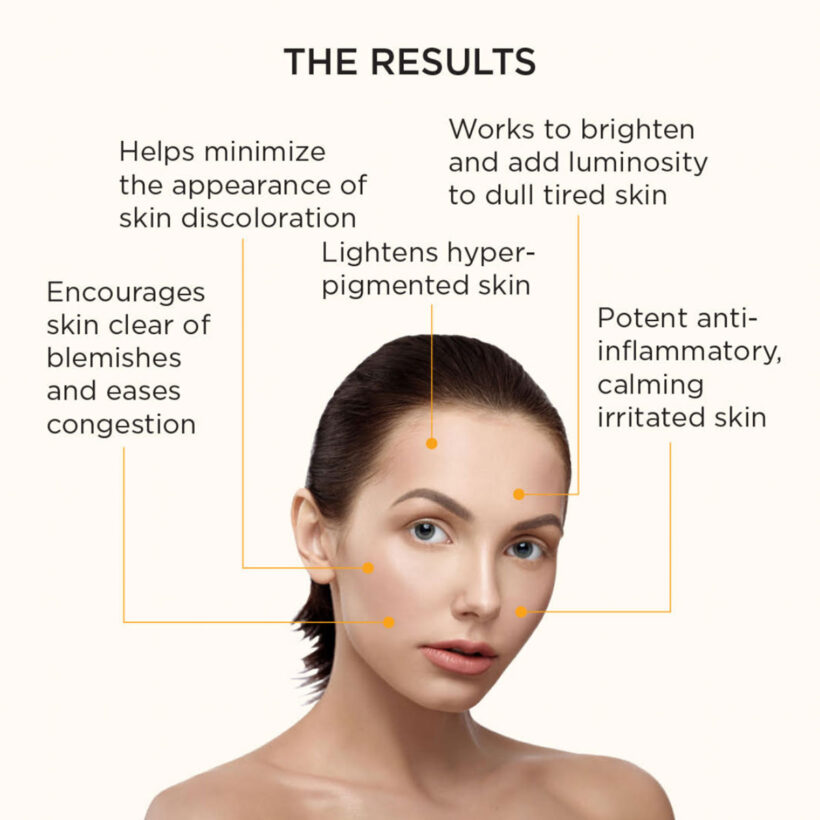 Radiant Brightening Mask results