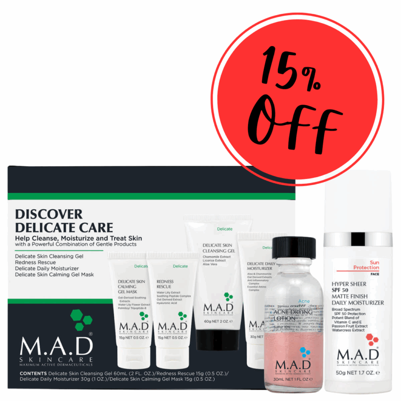 Ultimate Delicate Skin and Breakout Control Bundle