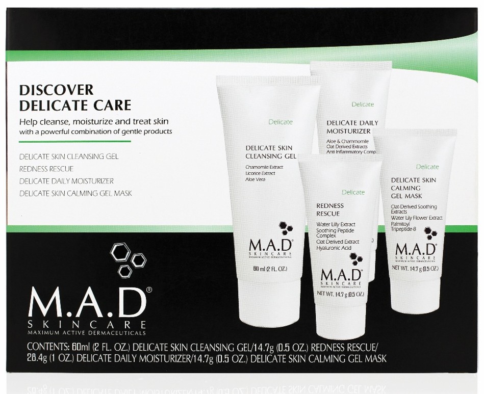 M.A.D Skincare’s Discover Delicate Care Kit
