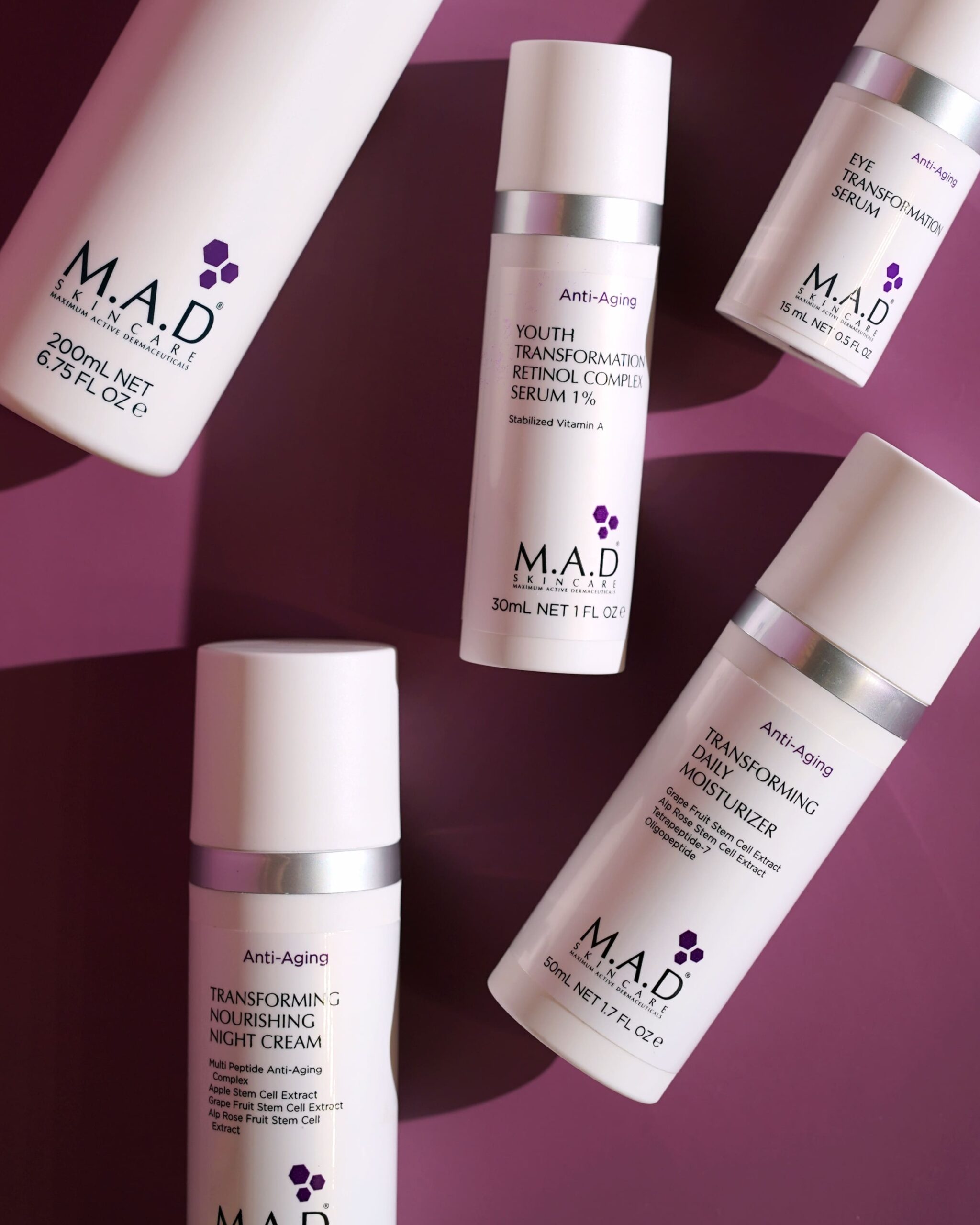 M.A.D Skincare anti-aging products