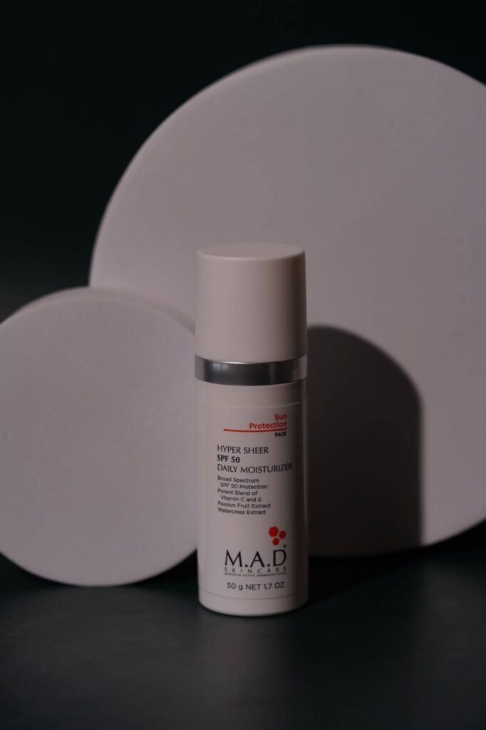 M.A.D Skincare Hyper Sheer SPF 50 Daily Moisturizer