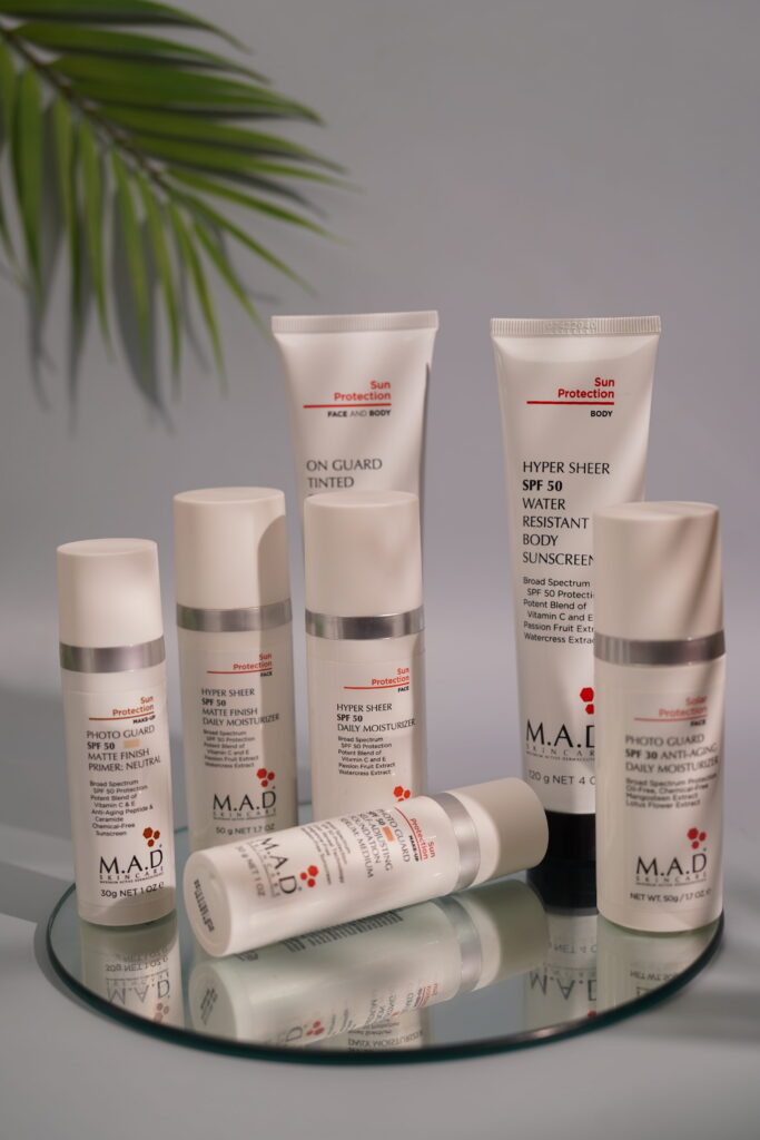 M.A.D Skincare Sun Protection Products