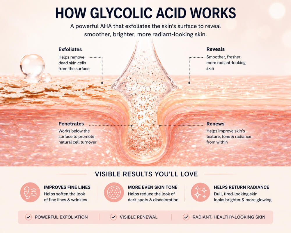 How Glycolic Acid Works
